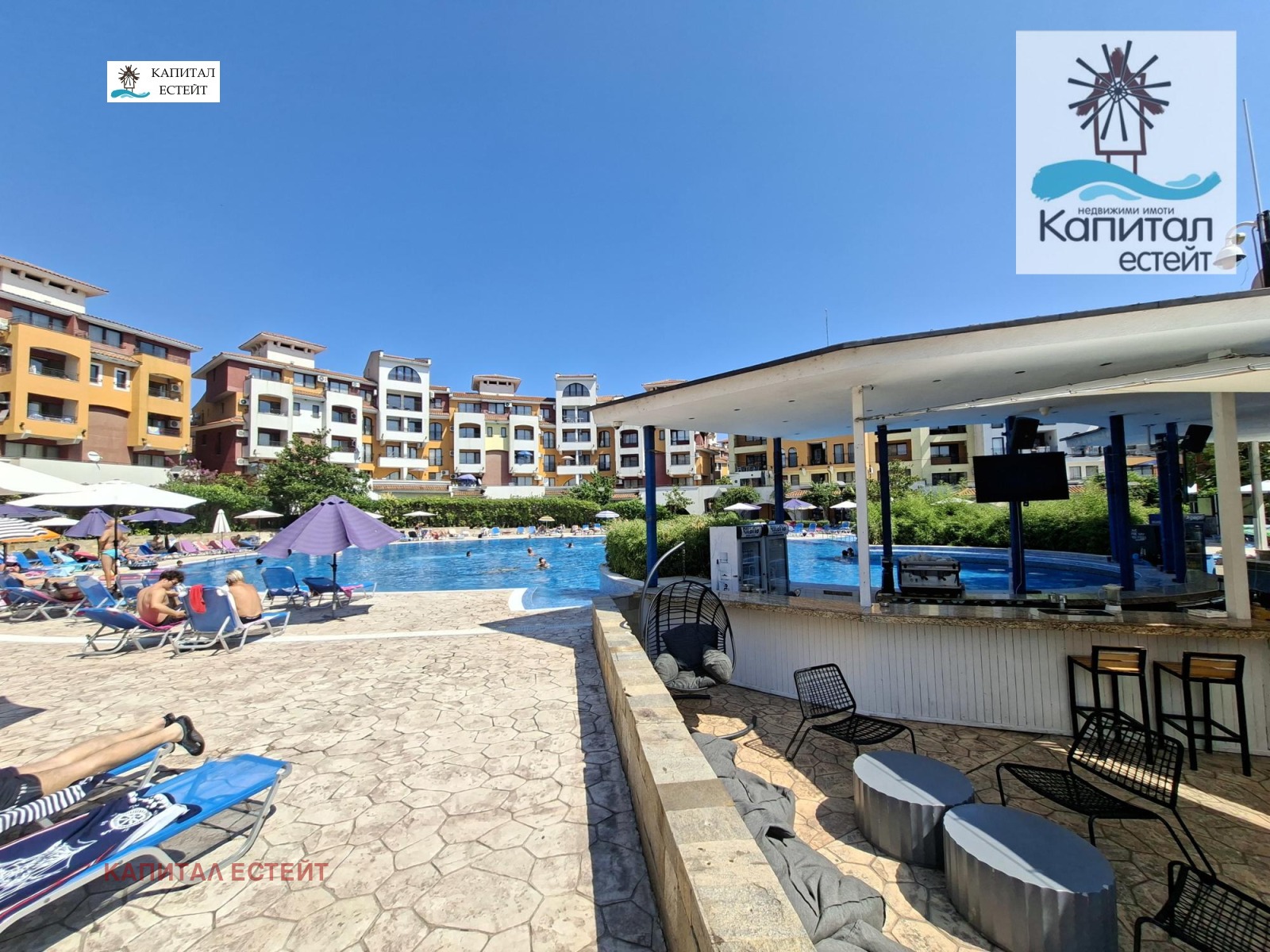 Продава 2-СТАЕН, гр. Ахелой, област Бургас, снимка 17 - Апартаменти - 55582052