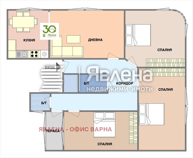 Продава МНОГОСТАЕН, гр. Варна, Гръцка махала, снимка 8 - Апартаменти - 53026454