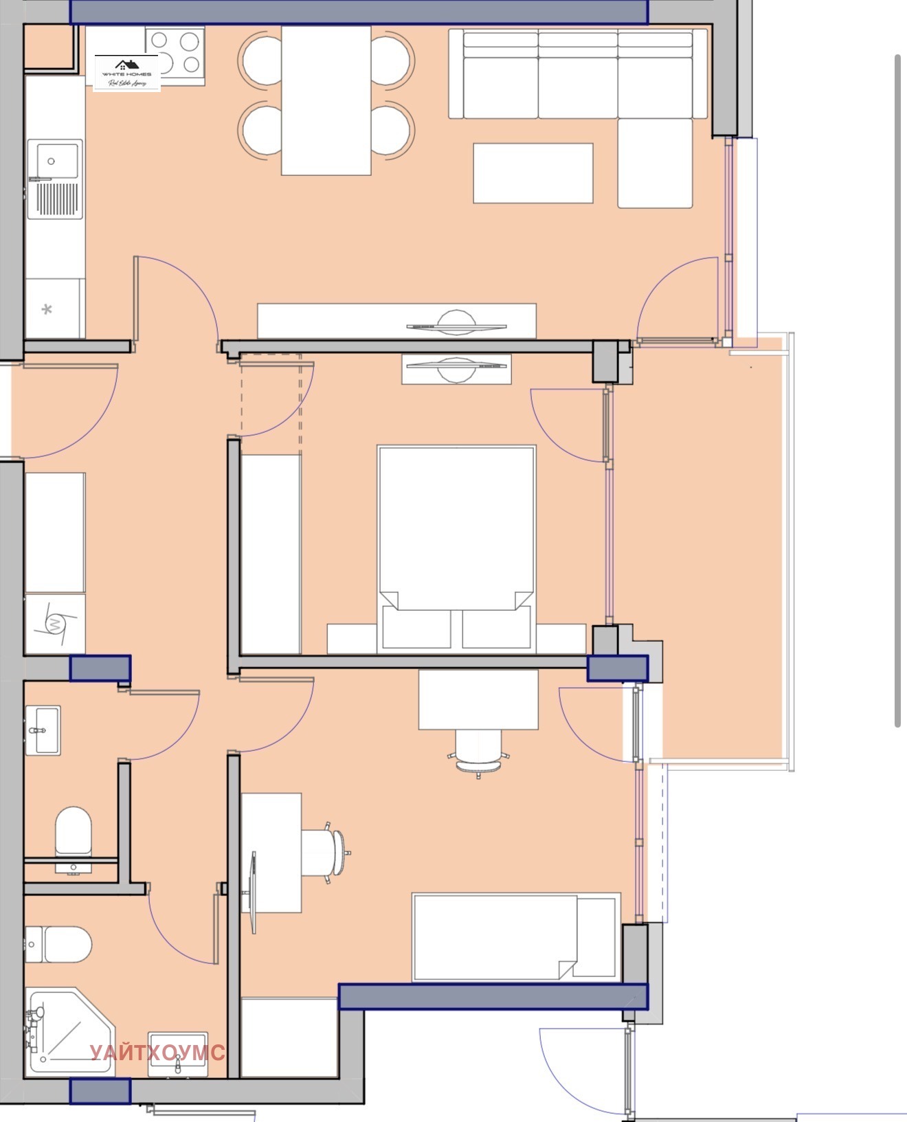 Продава 3-СТАЕН, гр. София, Малинова долина, снимка 14 - Апартаменти - 53949749