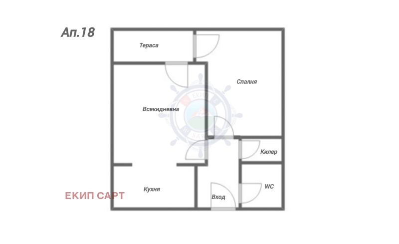 На продаж  1 спальня Варна , Свети Никола , 80 кв.м | 66724812 - зображення [2]