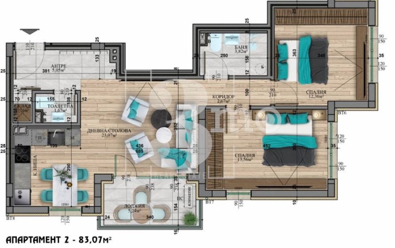Продава  3-стаен град София , Витоша , 97 кв.м | 62899651