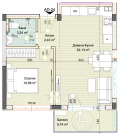 Продава  2-стаен град Пловдив , Остромила , 62 кв.м | 22706471 - изображение [2]