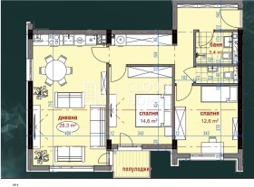 3-стаен град София, Овча купел 2