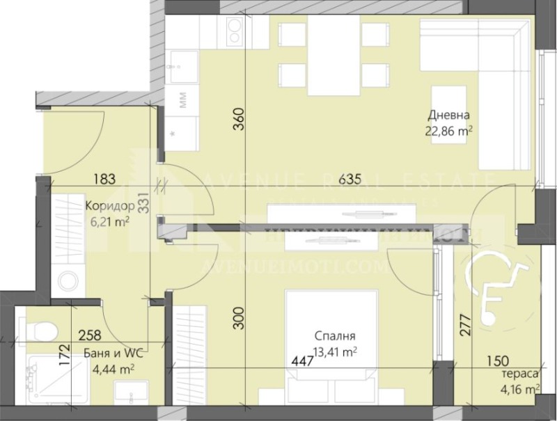 Til salg  1 soveværelse Plovdiv , Karshiyaka , 73 kvm | 66858396 - billede [2]