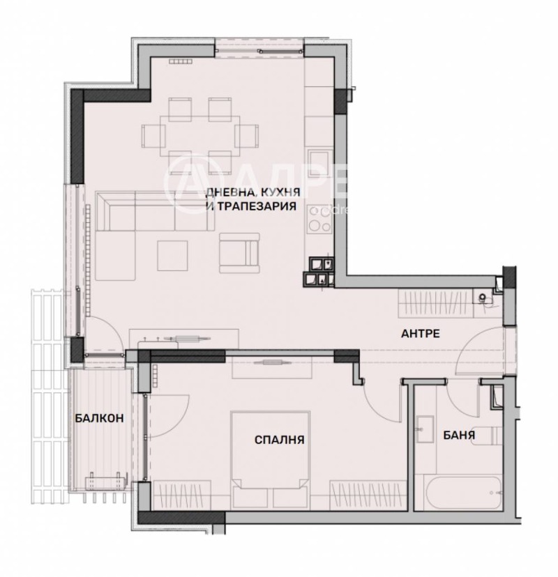 For Sale  1 bedroom Sofia , Manastirski livadi , 85 sq.m | 42407856 - image [4]