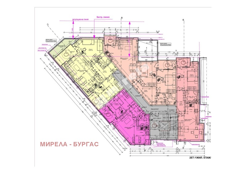 Продава 3-СТАЕН, гр. Бургас, Зорница, снимка 3 - Aпартаменти - 47642379