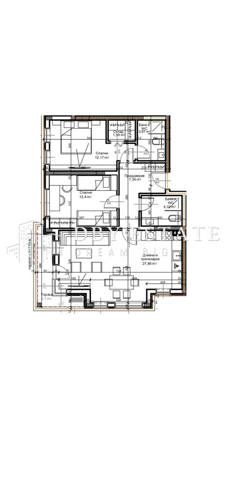 Продава  3-стаен град Пловдив , Остромила , 105 кв.м | 88519658 - изображение [7]