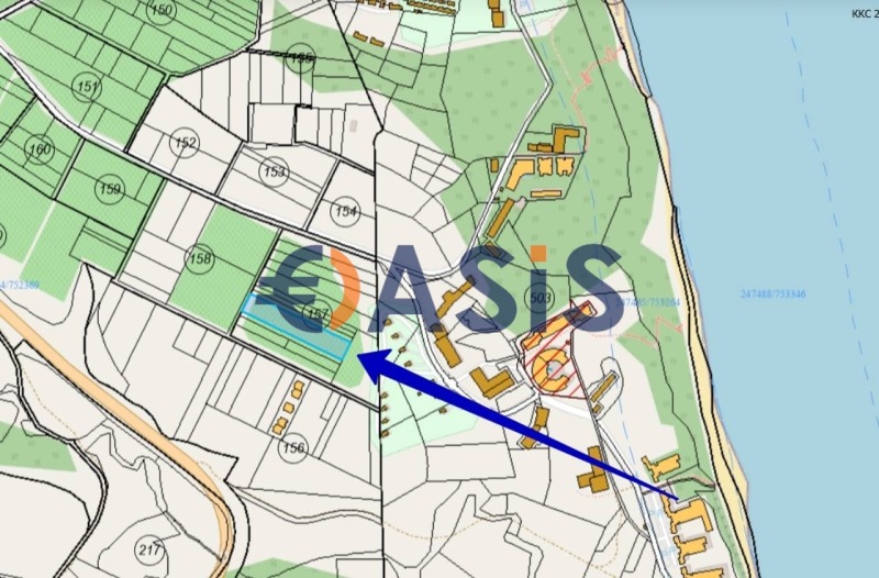 Til salg  Grund region Burgas , Obzor , 3840 kvm | 24228930