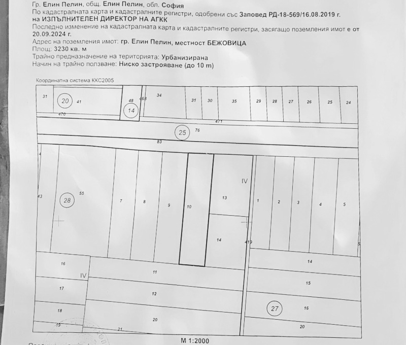 Продава  Парцел област София , гр. Елин Пелин , 3230 кв.м | 92411605 - изображение [2]