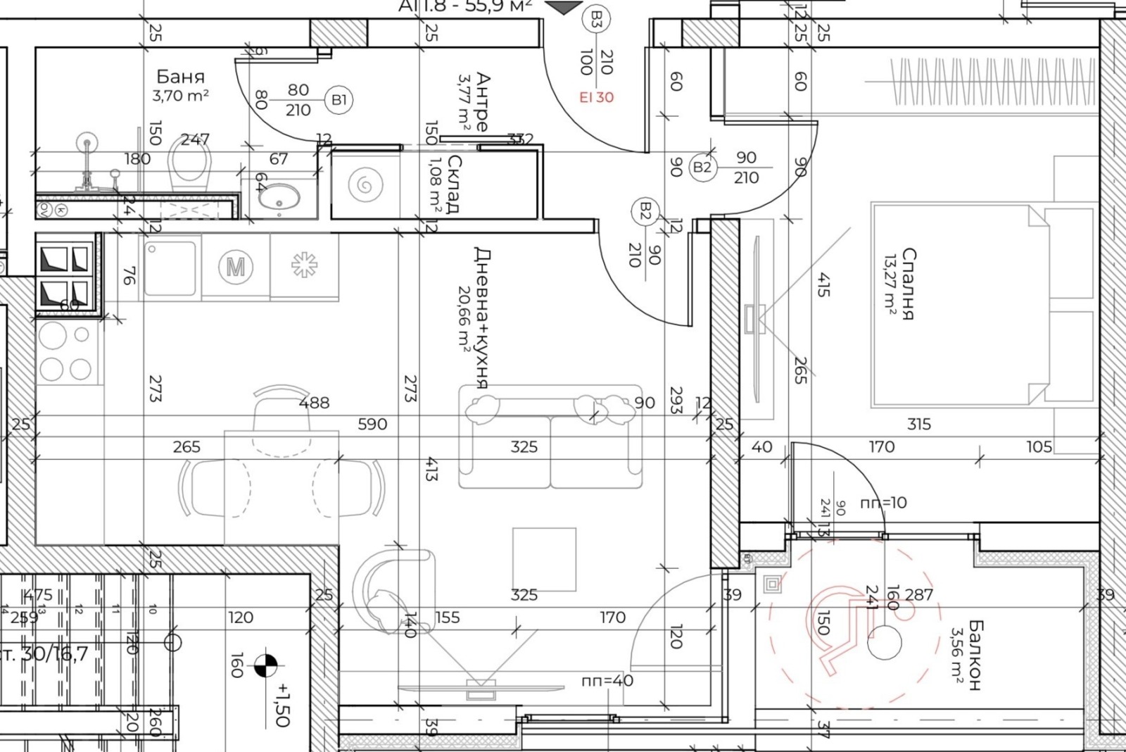 Продава 2-СТАЕН, гр. София, Люлин 10, снимка 2 - Апартаменти - 54096877