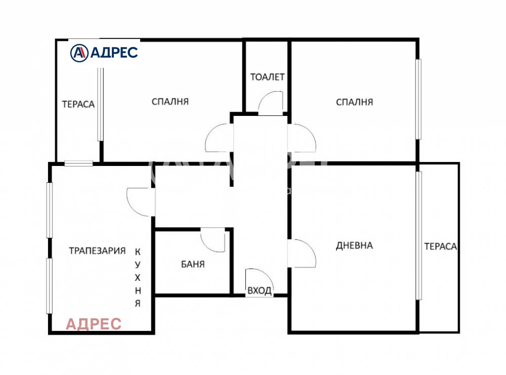 Продава МНОГОСТАЕН, гр. Варна, Победа, снимка 3 - Апартаменти - 53901024
