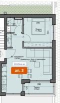 Продава  2-стаен град Варна , м-т Горна Трака , 31 кв.м | 19346473 - изображение [2]