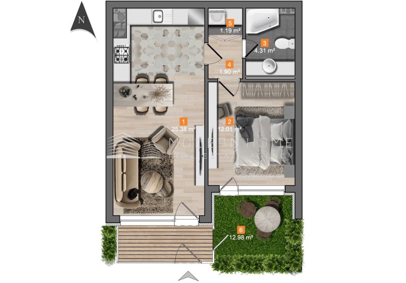 Продава 2-СТАЕН, гр. София, Младост 4, снимка 11 - Aпартаменти - 48401346