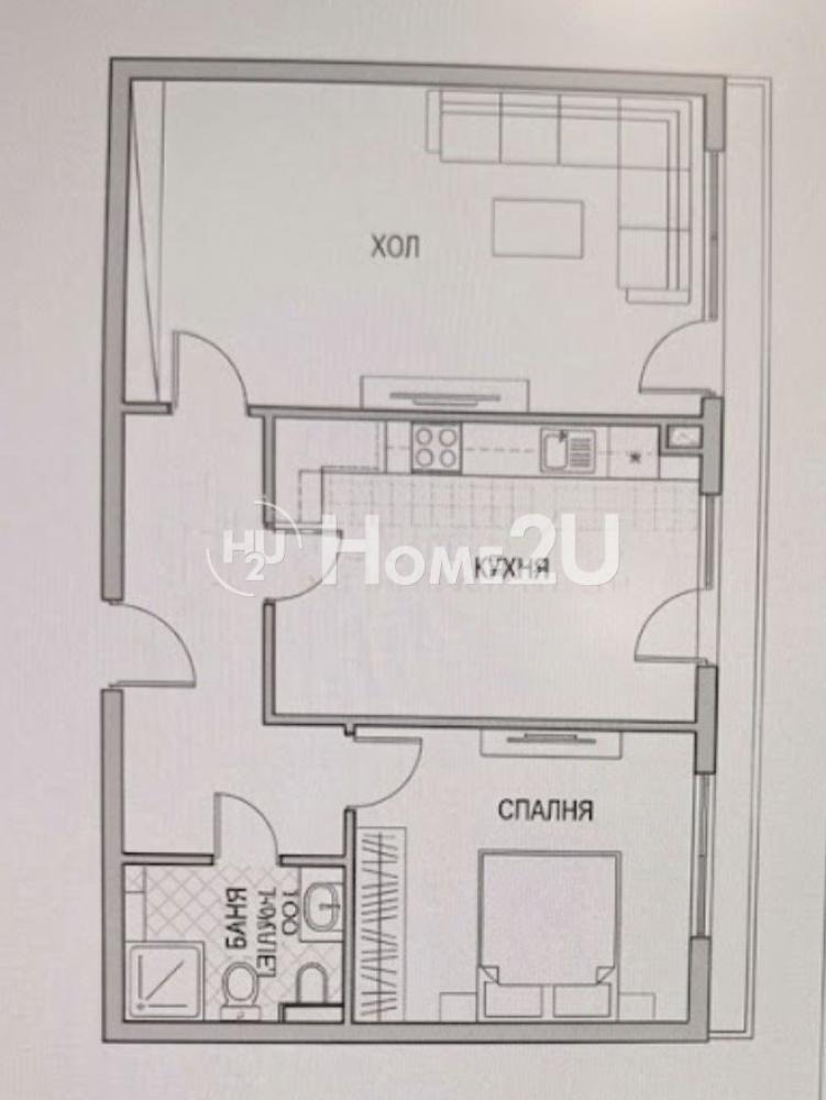 Продава 2-СТАЕН, гр. София, Кръстова вада, снимка 7 - Апартаменти - 56019677