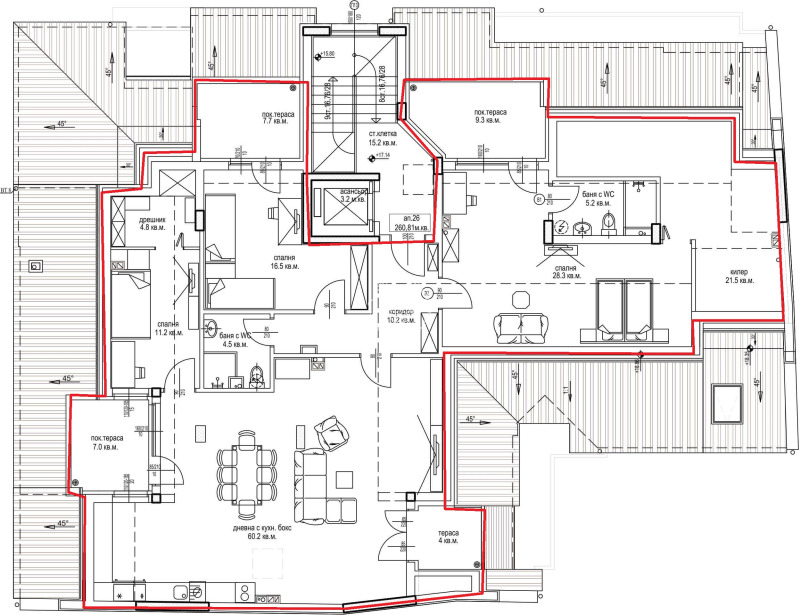Продава 4-СТАЕН, гр. Варна, Цветен квартал, снимка 2 - Апартаменти - 52157686