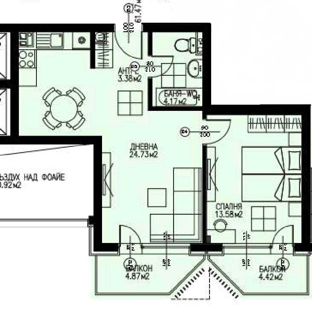 Продава 2-СТАЕН, гр. София, Драгалевци, снимка 2 - Апартаменти - 56429507