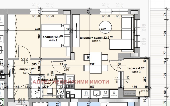 Продается  1 спальня Стара Загора , Самара 3 , 64 кв.м | 65034969 - изображение [3]
