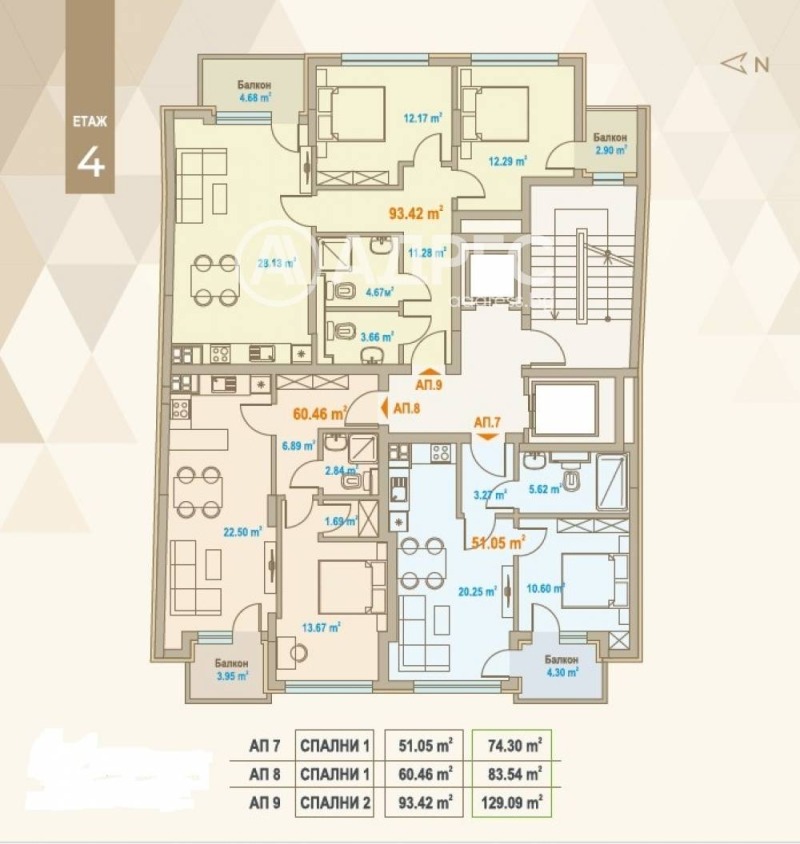 Продава 2-СТАЕН, гр. София, Център, снимка 3 - Апартаменти - 52561184