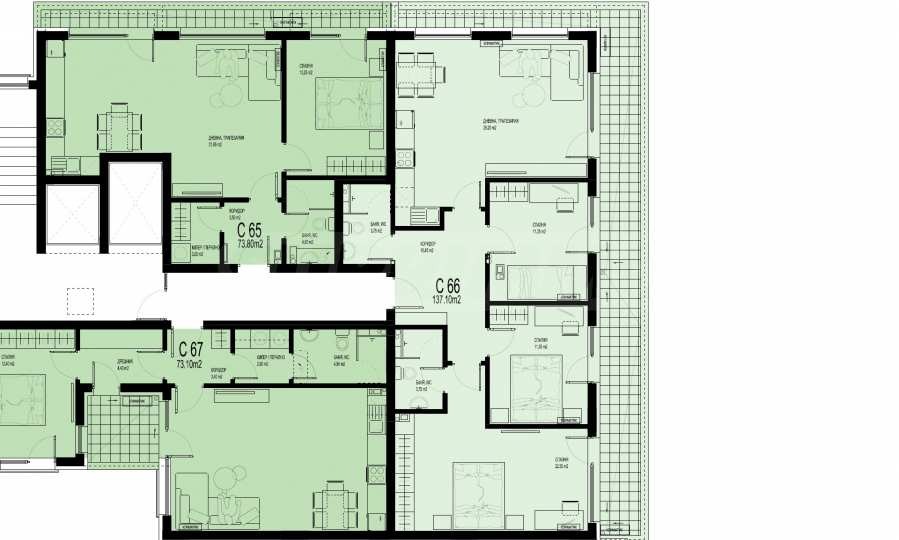 Продава 4-СТАЕН, гр. Пловдив, Христо Смирненски, снимка 5 - Апартаменти - 53944602