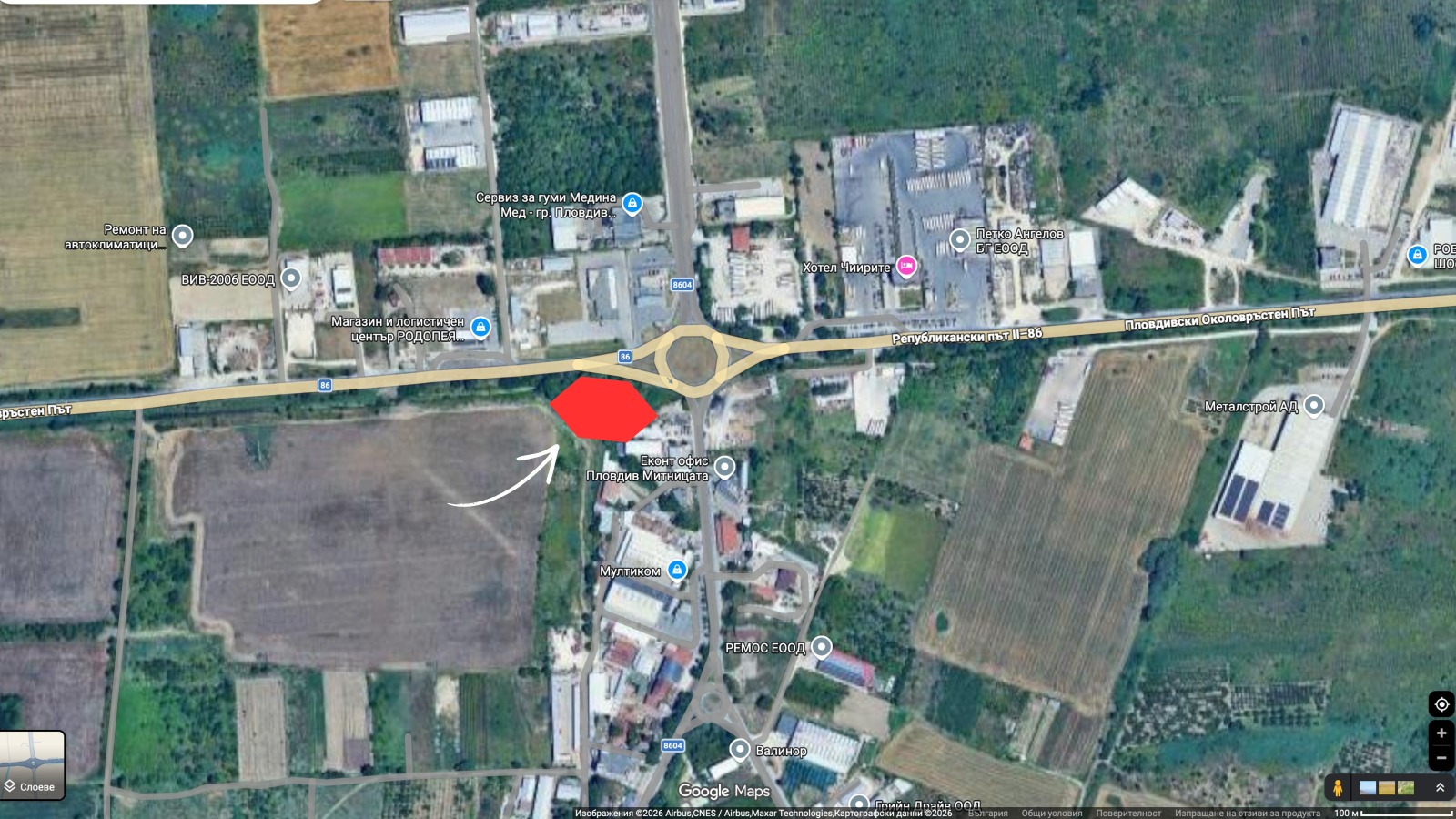 Продава ПАРЦЕЛ, гр. Пловдив, Южен, снимка 3 - Парцели - 55237899