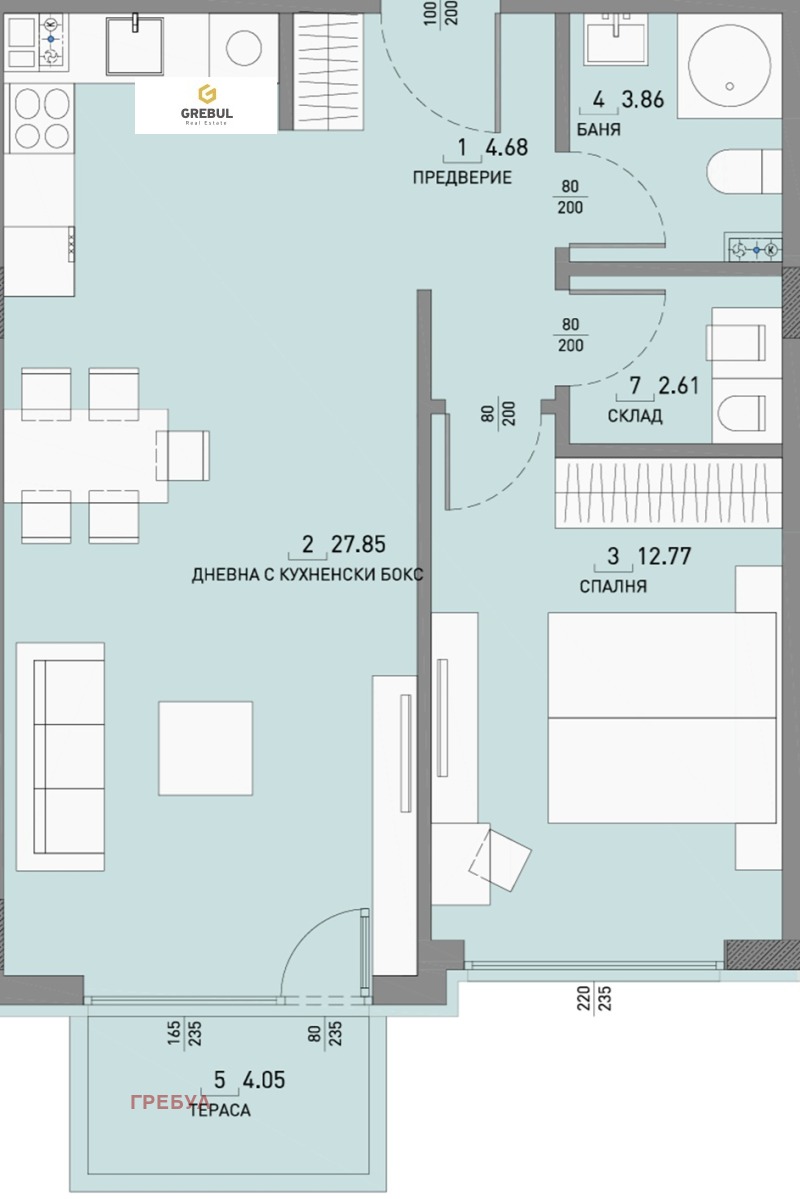 For Sale  1 bedroom Sofia , Malinova dolina , 76 sq.m | 51365355 - image [6]