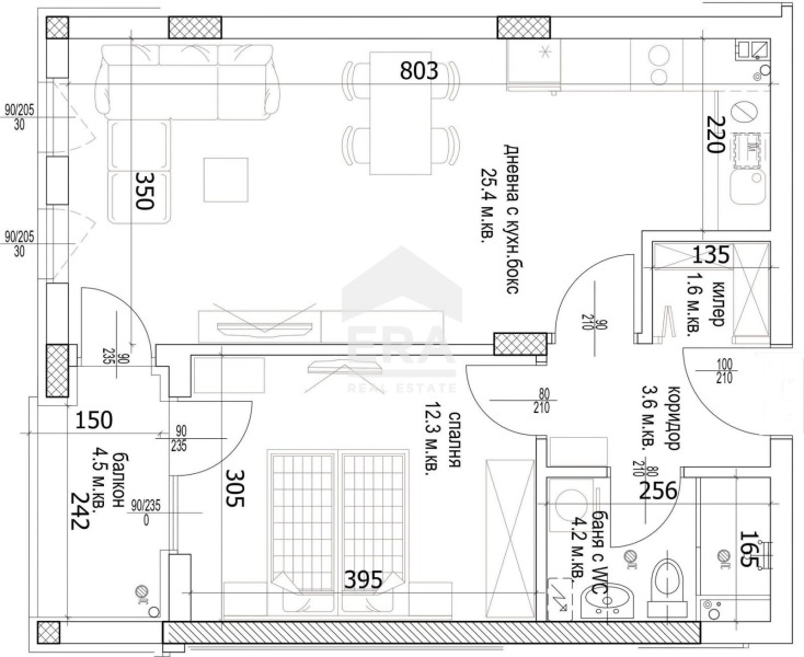 Продава 2-СТАЕН, гр. Варна, Кайсиева градина, снимка 4 - Апартаменти - 56214719