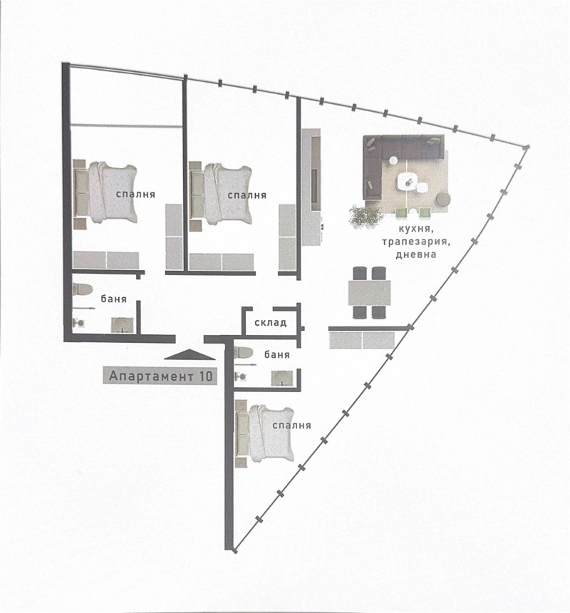 Продава 4-СТАЕН в град София, Драгалевци - 164 кв.м / 393 600 € » 769 814.69 лв., БЕСТ СЕЛЪРС БЪЛГАРИЯ ООД