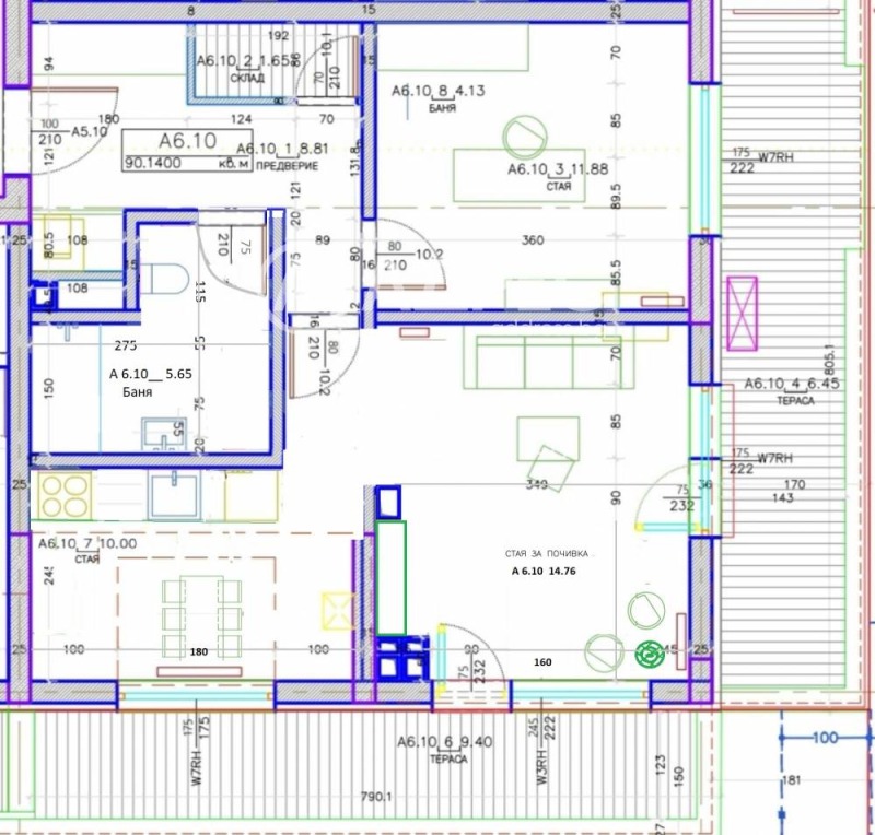 Eladó  1 hálószoba Sofia , Ovcsa kupel , 111 négyzetméter | 45329821 - kép [5]