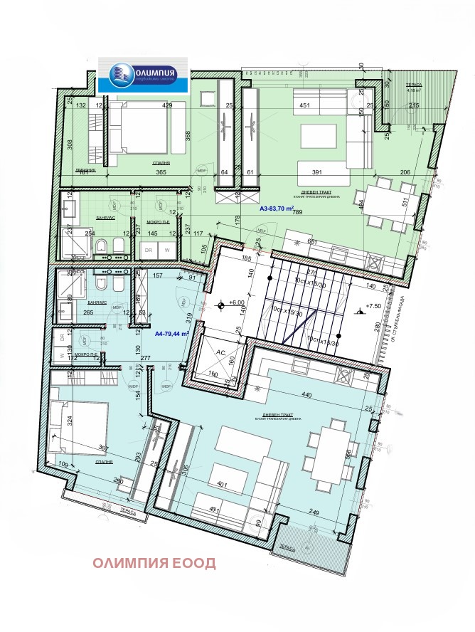 Продава 2-СТАЕН, гр. Русе, Център, снимка 2 - Aпартаменти - 49177317