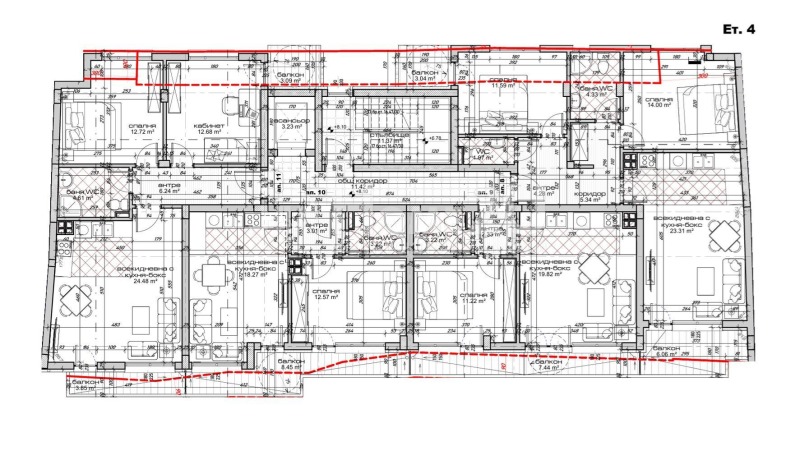 Na prodej  2 ložnice Varna , Kolchozen pazar , 98 m2 | 82629177 - obraz [4]