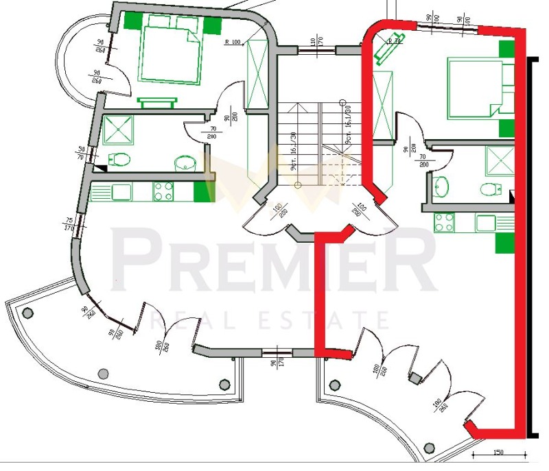 Продава  2-стаен област Добрич , гр. Балчик , 75 кв.м | 90689902 - изображение [7]