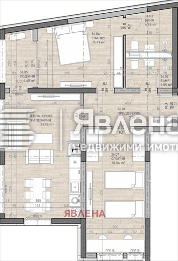 Продава 3-СТАЕН, гр. София, Сухата река, снимка 2 - Aпартаменти - 48580168