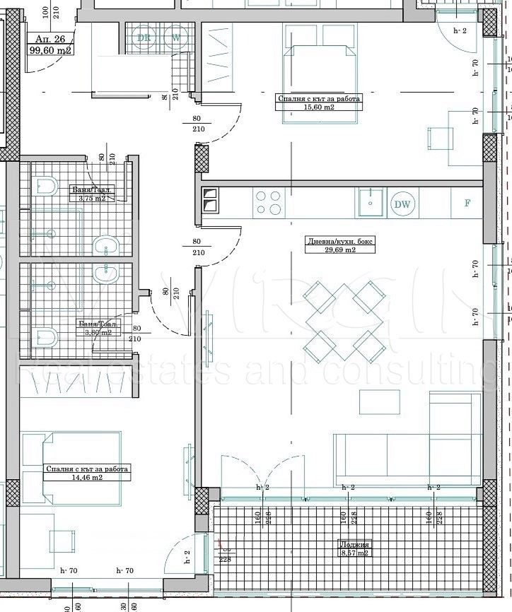 Продава 3-СТАЕН, гр. Варна, Кайсиева градина, снимка 2 - Апартаменти - 53958804