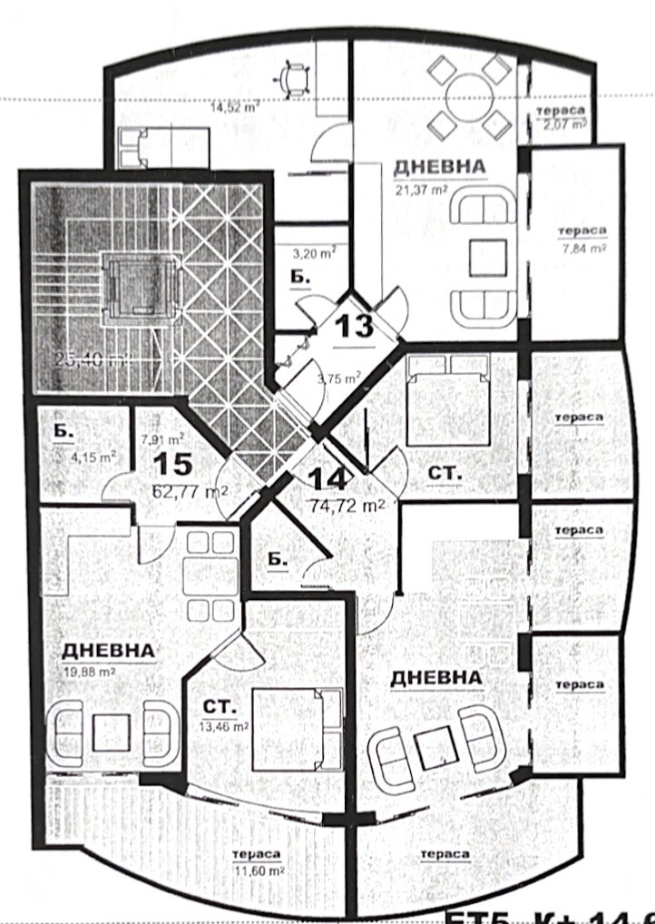 Продава  4-стаен град София , Редута , 138 кв.м | 57023659 - изображение [13]