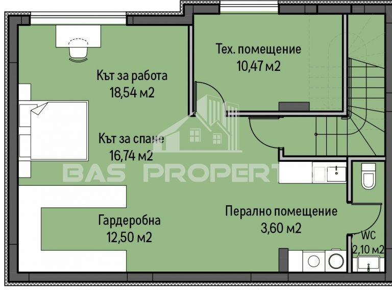 Продава КЪЩА, гр. София, с. Панчарево, снимка 2 - Къщи - 53349638