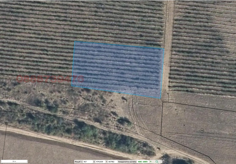 Продава ЗЕМЕДЕЛСКА ЗЕМЯ, с. Горица, област Бургас