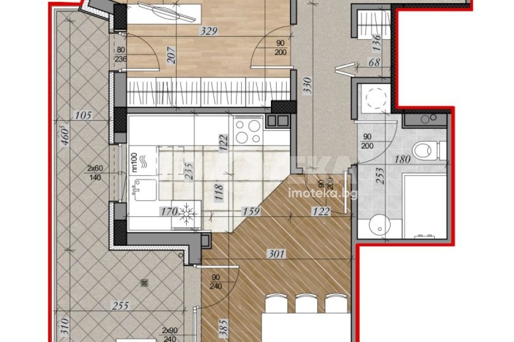 Продава 3-СТАЕН, гр. София, Младост 1, снимка 3 - Апартаменти - 55032728
