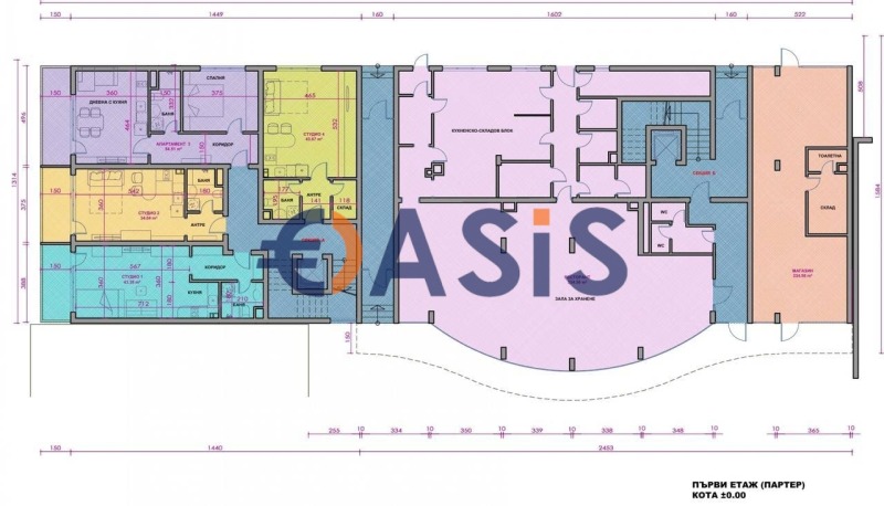 Продава 2-СТАЕН, гр. Поморие, област Бургас, снимка 2 - Aпартаменти - 47415561