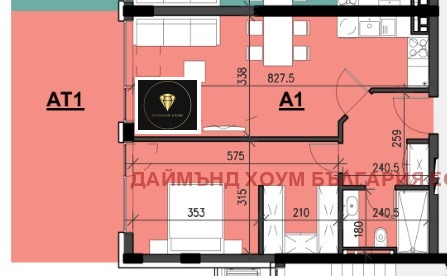 À venda  1 quarto Plovdiv , Karchiiaka , 67 m² | 48032231 - imagem [2]