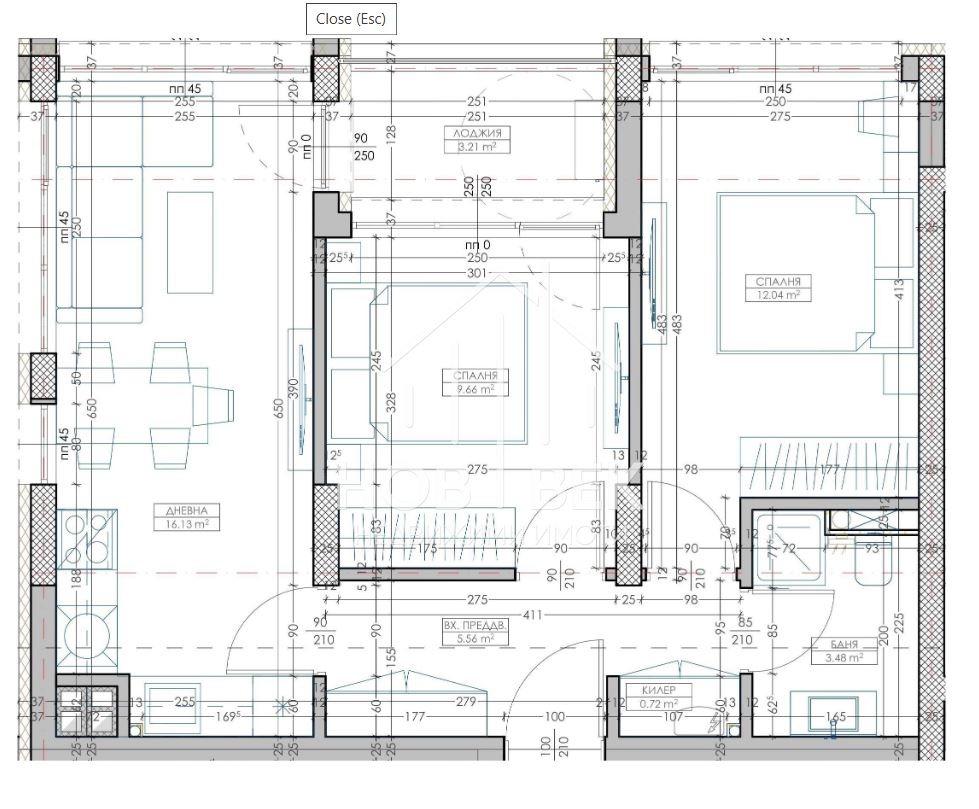 Продава 2-СТАЕН, гр. Варна, Кайсиева градина, снимка 2 - Апартаменти - 55346571