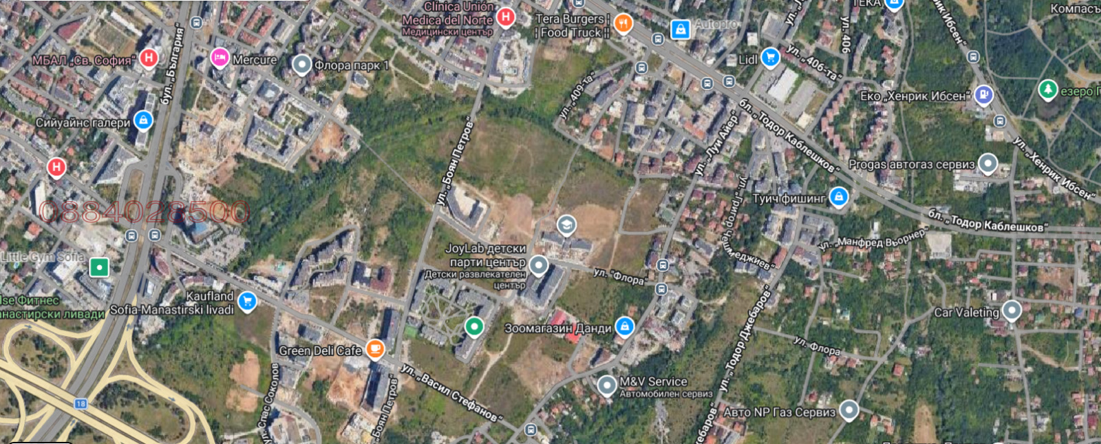 Продава ПАРЦЕЛ, гр. София, Манастирски ливади