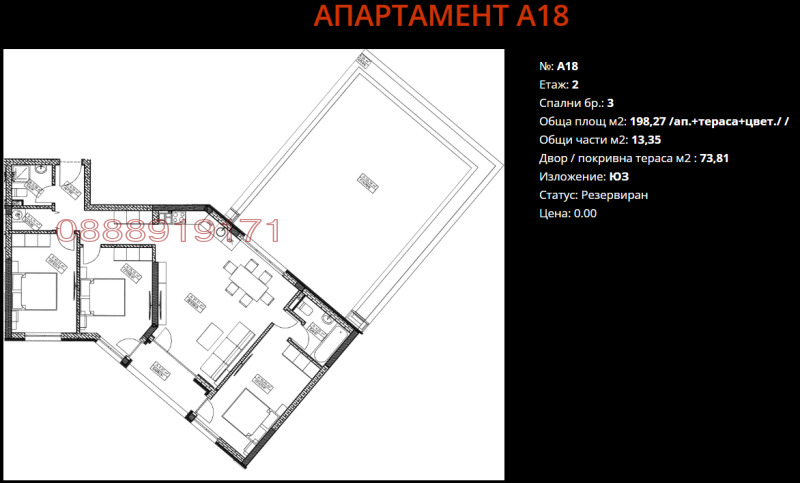 Продава МНОГОСТАЕН, гр. София, Витоша, снимка 6 - Aпартаменти - 48840902