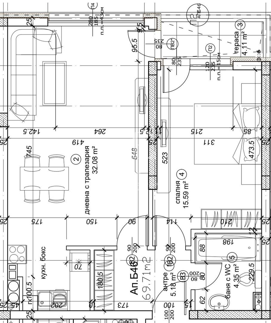 Продава 2-СТАЕН, гр. София, Манастирски ливади, снимка 14 - Апартаменти - 54731540