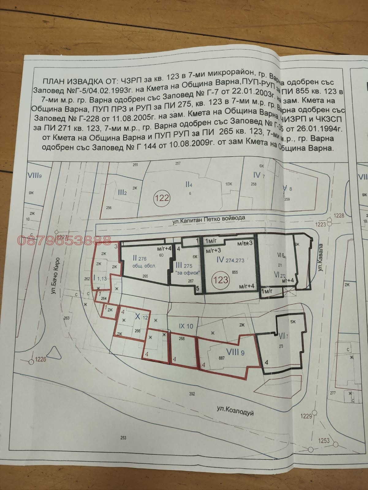 Продава ПАРЦЕЛ, гр. Варна, Операта, снимка 7 - Парцели - 54118494