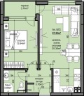 Продава 2-СТАЕН, град Пловдив, Христо Смирненски • 125000 € / 244478.75 лв. • 91097374 7