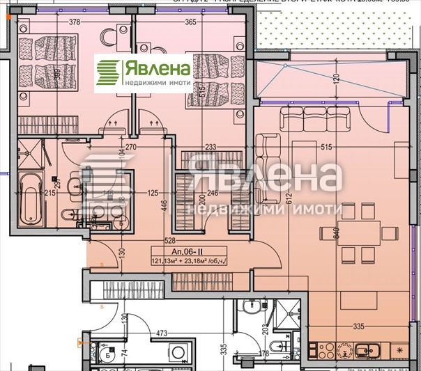 Προς πώληση  2 υπνοδωμάτια Σοφηια , Δραγαλεβτση , 144 τ.μ | 22011288 - εικόνα [12]