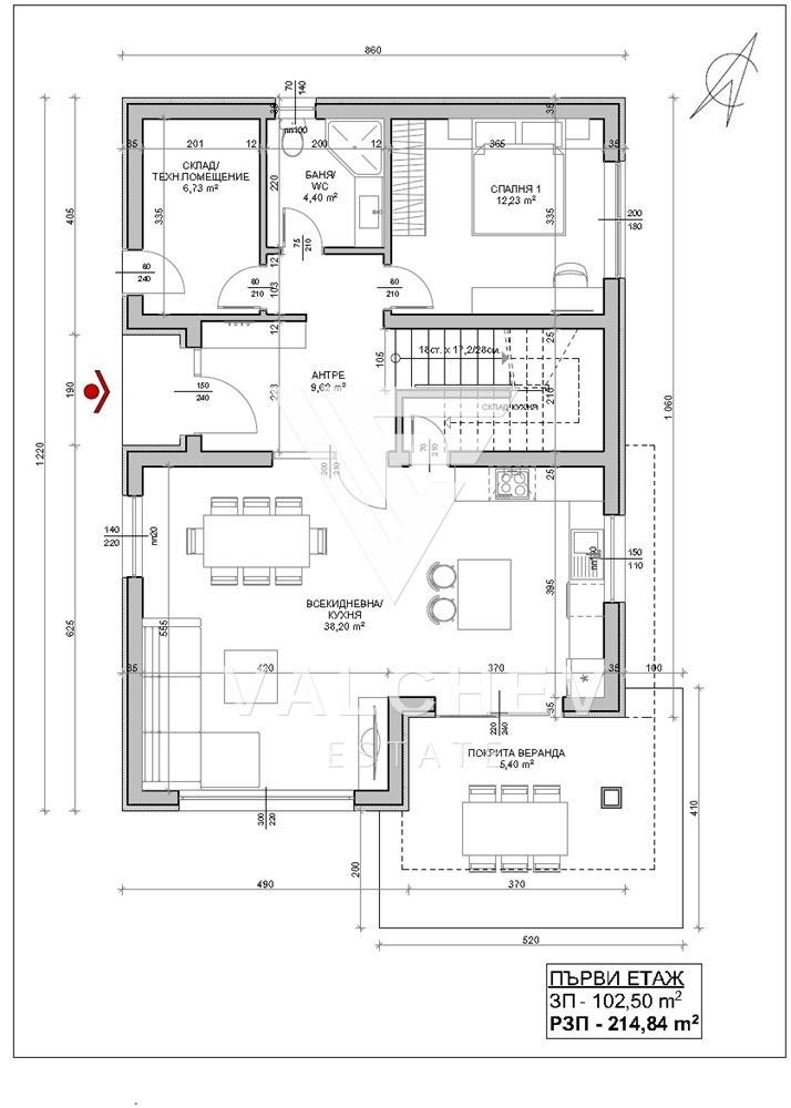 Продава КЪЩА, с. Здравец, област Варна, снимка 8 - Къщи - 48208196