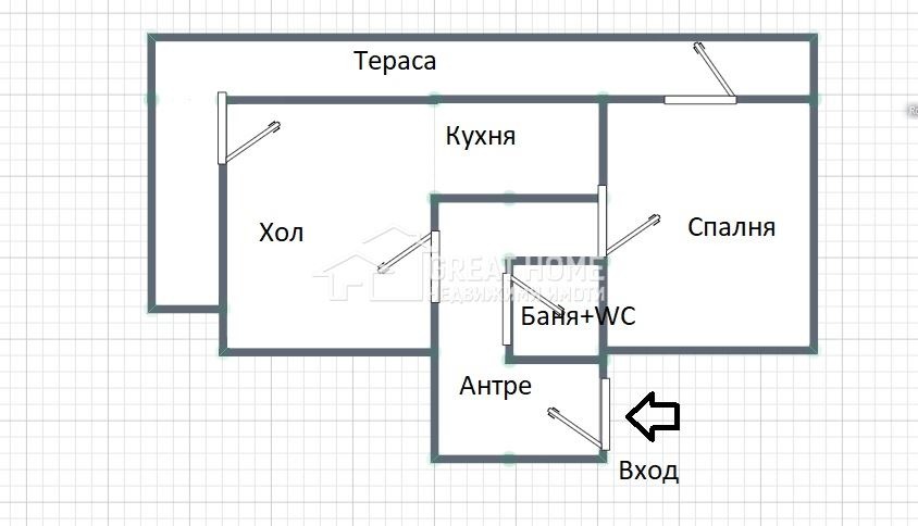 Продава 2-СТАЕН, гр. Търговище, Малчо Малчев, снимка 7 - Апартаменти - 55089347