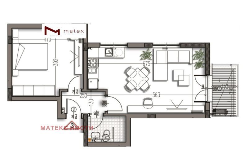 Продава  2-стаен град Варна , Изгрев , 79 кв.м | 97897298 - изображение [2]