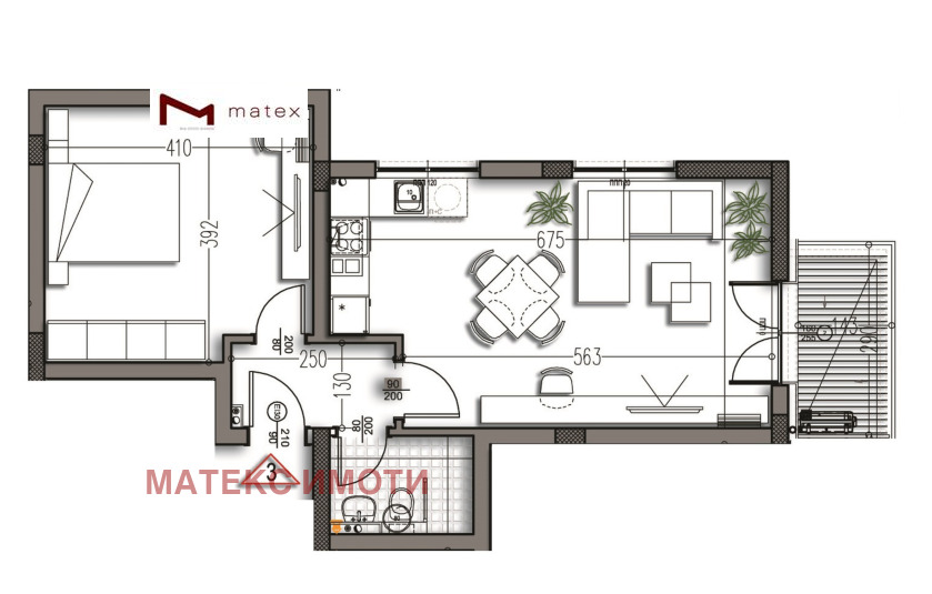 Продава 2-СТАЕН, гр. Варна, Изгрев, снимка 2 - Апартаменти - 52313105